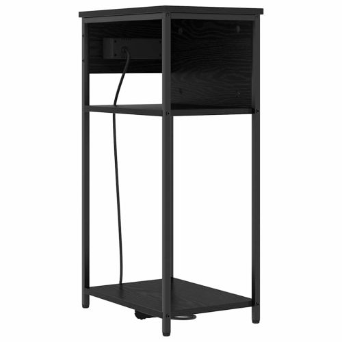 Нощен шкаф Черния дъб 41 x 28 x 76 см Инженерно дърво