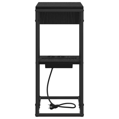 Нощен шкаф Черния дъб 41,5 x 26 x 60,5 см Инженерно дърво