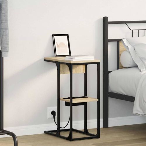 Нощен шкаф Сонома дъб 41,5 x 26 x 60,5 см Инженерно дърво