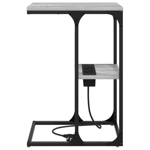 Нощен шкаф Сив Сонома 41,5 x 26 x 60,5 см Инженерно дърво