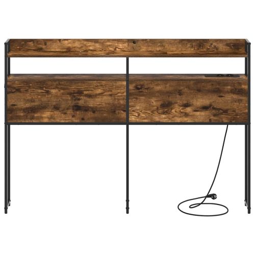 Табла за съхранение със съхранение Опушен дъб Инженерно дърво