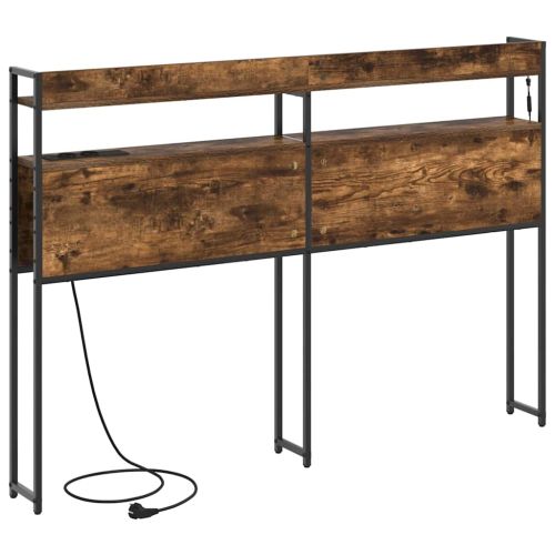 Табла за съхранение със съхранение Опушен дъб Инженерно дърво