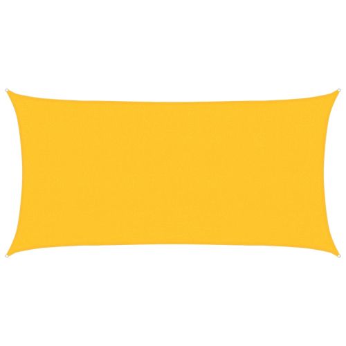 Платно-сенник, 160 г/м², правоъгълно, жълт, 2x3,5 м, HDPE