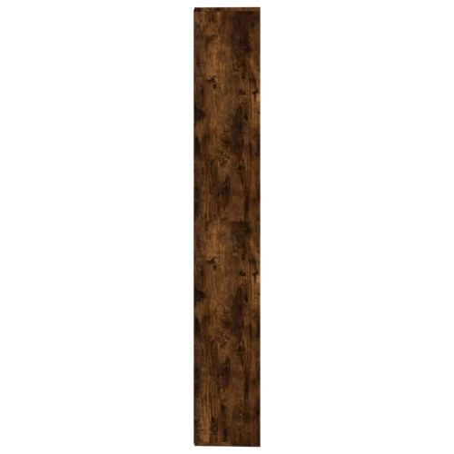 Библиотека, опушен дъб, 155x24x160 см