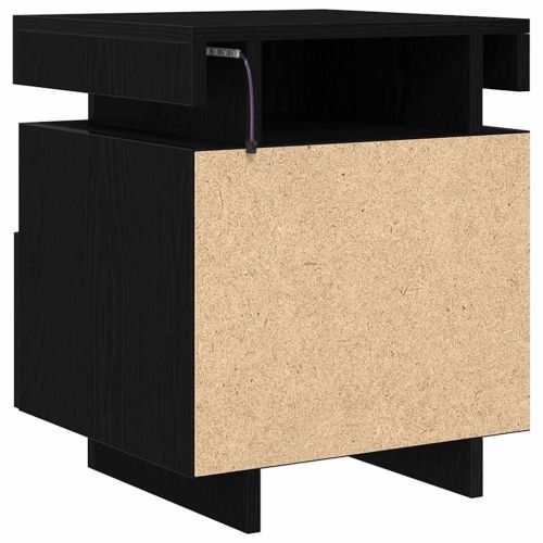 Нощен шкаф Черния дъб 40 x 39 x 48,5 см Инженерно дърво