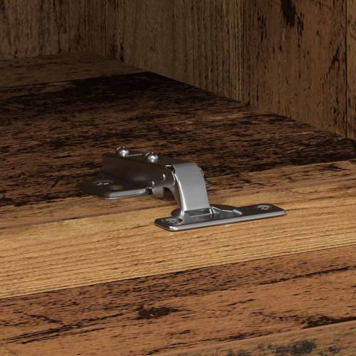 TV стенен шкаф 2 pcs Старо дърво 100 x 30 x 30 cm