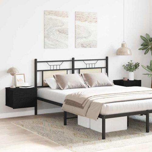 Нощен шкаф 2 pcs Черния дъб 40 x 30 x 30 см Инженерно дърво