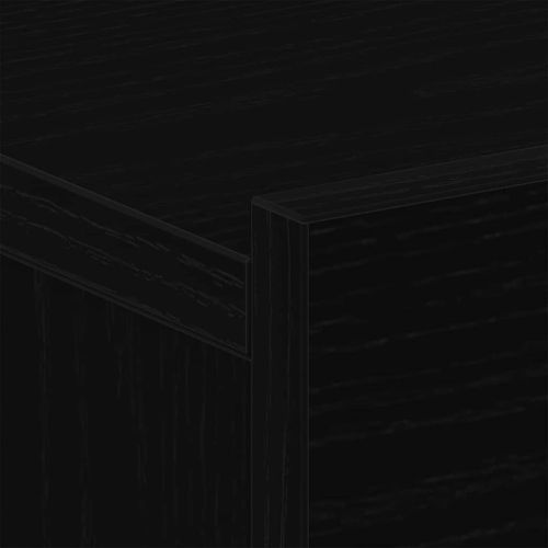 Нощен шкаф 2 pcs Черния дъб 40 x 30 x 30 см Инженерно дърво