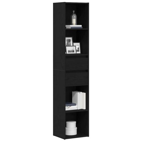 Шкаф за книги Черния дъб 36 x 30 x 171 см Инженерно дърво