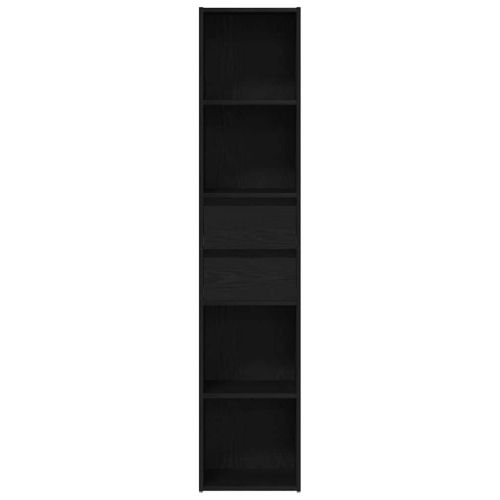 Шкаф за книги Черния дъб 36 x 30 x 171 см Инженерно дърво
