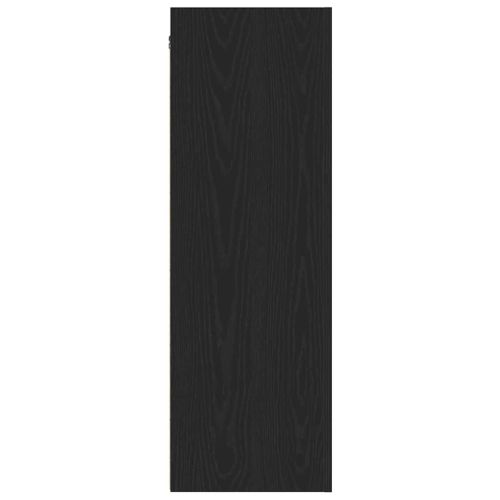 Стенен ТВ шкаф 2 pcs Черния дъб 30,5 x 28,5 x 90 см