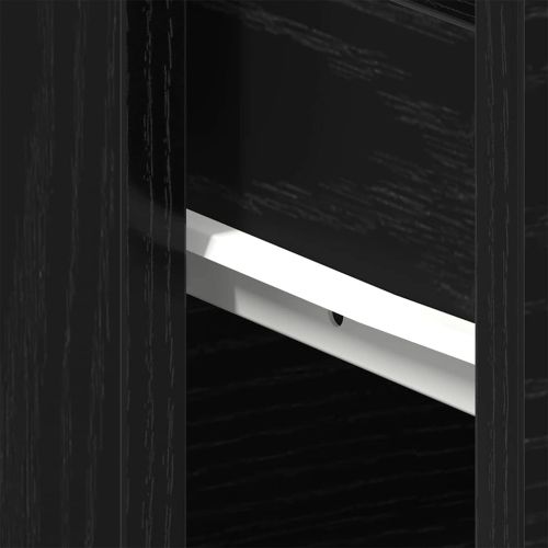 Нощен шкаф Черния дъб 40 x 30 x 39 см Инженерно дърво