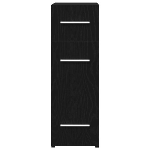 Аптекарски шкаф Черен дъб 20 x 45.5 x 60 см Инженерно дърво