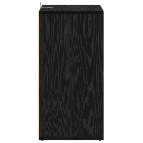 Шкаф за обувки Черния дъб 60 x 35 x 70 cm Инженерно дърво