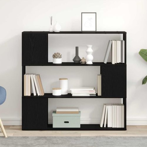 Комплект ТВ шкаф Черния дъб 100 x 24 x 94 cm Инженерно дърво