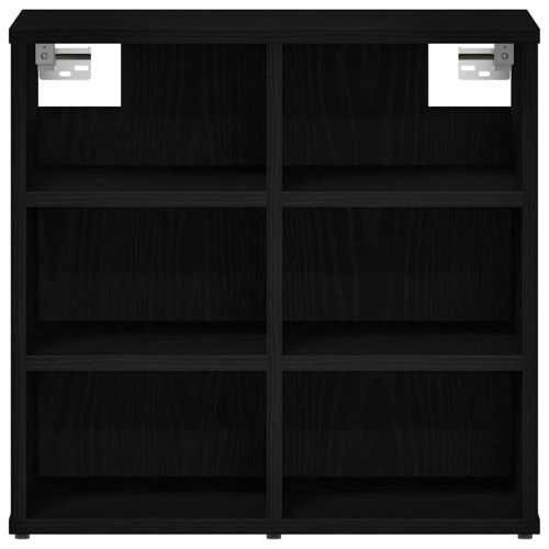 Шкаф за обувки Черния дъб 52 x 30 x 50,5 см Инженерно дърво