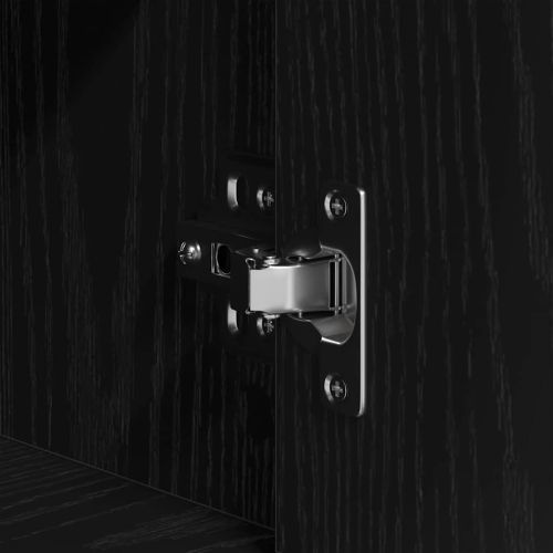 Служебен шкаф Черния дъб 80 x 33 x 70 см Инженерно дърво