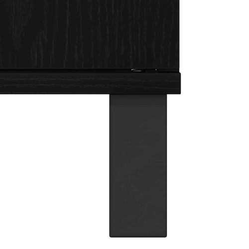 Шкаф за мивка в баня Черния дъб 58 x 33 x 60 см Инженерно дърво