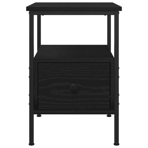 Нощен шкаф Черния дъб 34 x 36 x 50 см Инженерно дърво