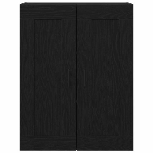 Стенно монтиран шкаф Черния дъб 69,5 x 34 x 90 см