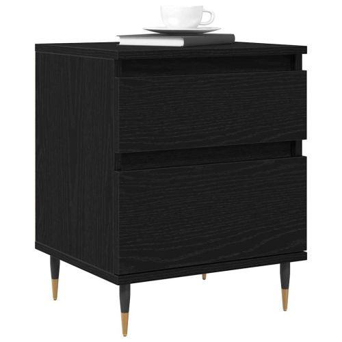Нощен шкаф Черния дъб 40 x 35 x 50 см Инженерно дърво
