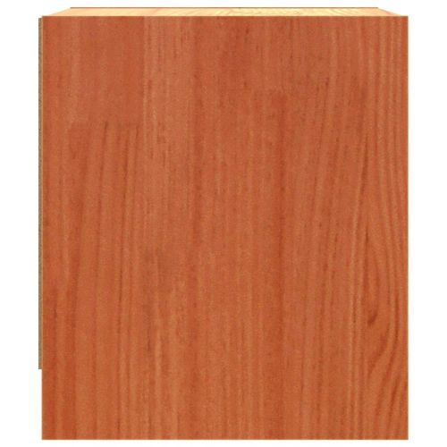 Нощни маси Кафяво с восъчно покритие 40 x 30.5 x 35.5 см