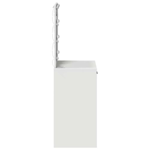 Тоалетка Бяло 50 x 41 x 135 см Инженерна дървесина