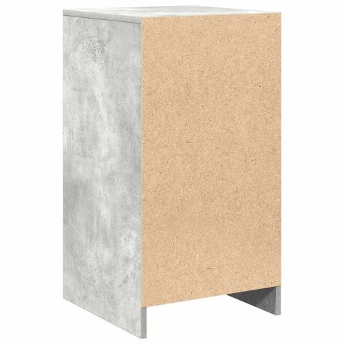 Служебен шкаф Циментено сиво 40 x 40.5 x 75 см Инженерно дърво