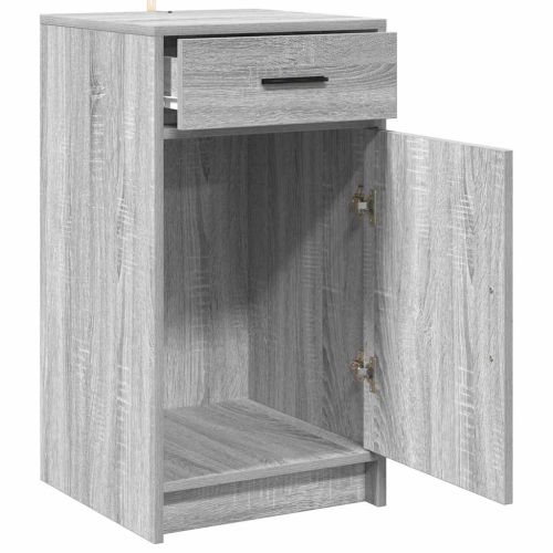 Служебен шкаф Сив Сонома 40 x 40.5 x 75 см Инженерно дърво