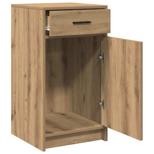 Служебен шкаф с чекмедже Дъб 40 x 40.5 x 75 см Инженерно дърво