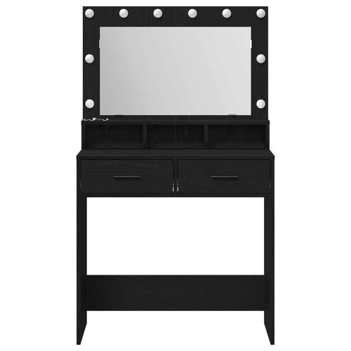 Тоалетка Черния дъб 79 x 41 x 135 см Инженерна дървесина