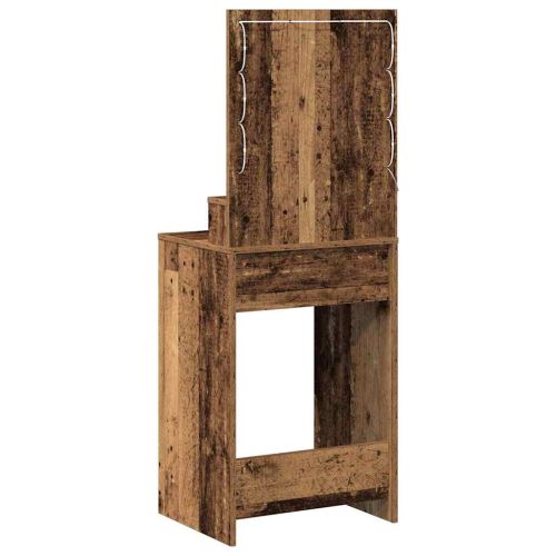 Тоалетка с рафт Старо дърво 50 x 41 x 135 см Инженерно дърво