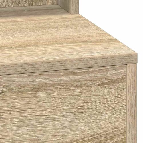 Тоалетка с рафт Сонома дъб 100 x 41 x 135 см Инженерно дърво