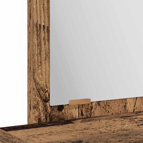 Тоалетка с рафт Старо дърво 50 x 41 x 140 см Инженерно дърво