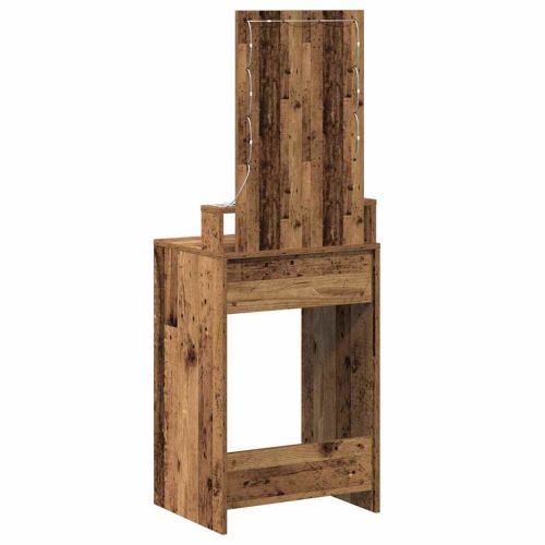 Тоалетка с чекмедже Кафяво 50 x 41 x 140 см Инженерно дърво