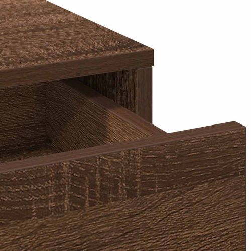 Тоалетка с чекмедже Кафяво 100 x 41 x 140 см Инженерно дърво