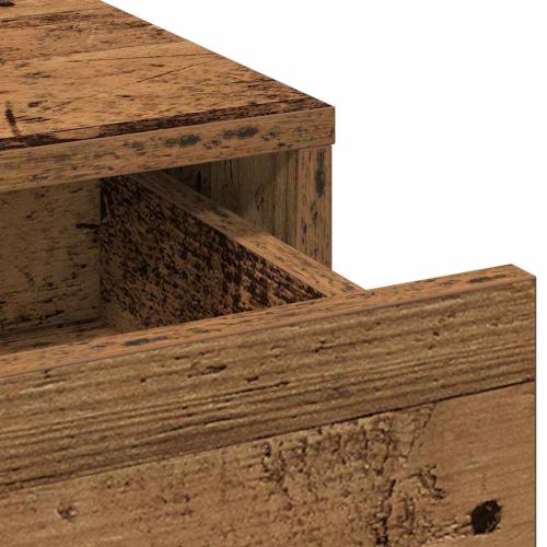 Тоалетка с чекмедже Кафяво 100 x 41 x 140 см Инженерно дърво