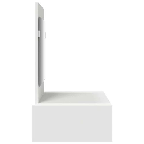 Тоалетка с чекмедже Бяло 83 x 40 x 70 см Инженерно дърво