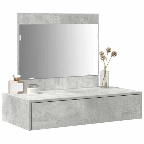 Тоалетка Сив 83 x 40 x 70 см Инженерна дървесина