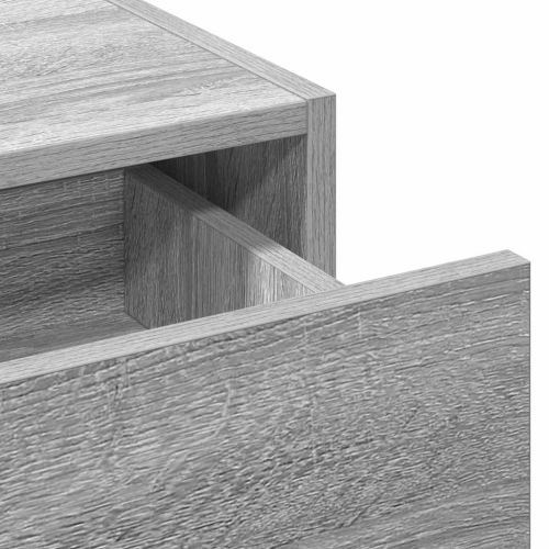Тоалетка с чекмедже Сив 83 x 40 x 70 см Инженерно дърво