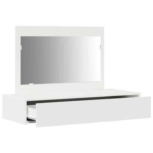 Тоалетка Бяло 100 x 40 x 70 см Инженерна дървесина
