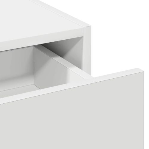 Тоалетка Бяло 100 x 40 x 70 см Инженерна дървесина