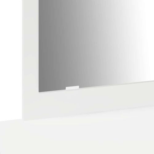 Тоалетка Бяло 100 x 40 x 70 см Инженерна дървесина