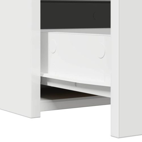 Тоалетка Бяло 100 x 40 x 70 см Инженерна дървесина