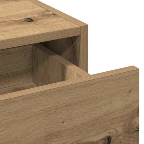 Тоалетка с чекмедже Кафяво 100 x 40 x 70 см Инженерно дърво