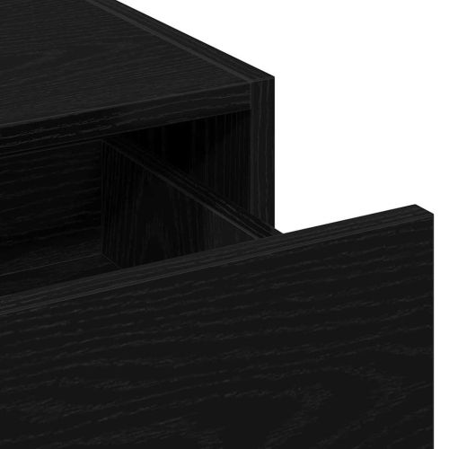 Тоалетка Черно 60 x 40 x 70 см Инженерна дървесина