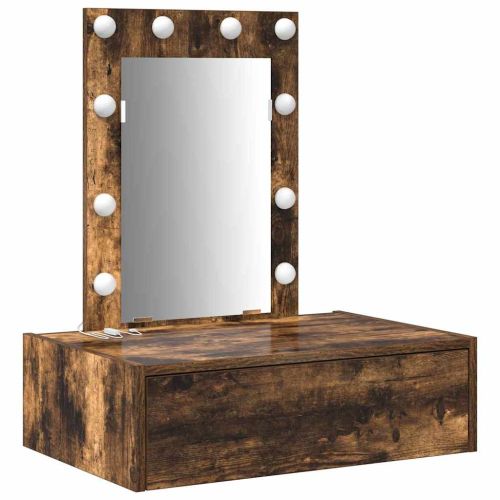 Тоалетка с чекмедже Кафяво 60 x 40 x 70 см Инженерно дърво