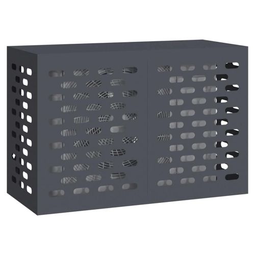 Покритие за климатик Антрацит 90 x 40 x 60 см Стомана