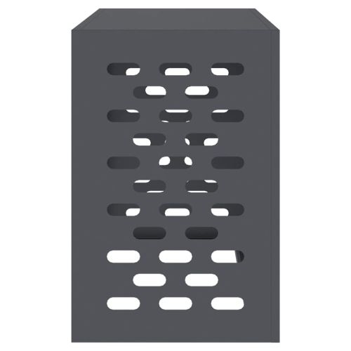 Покритие за климатик Антрацит 90 x 40 x 60 см Стомана