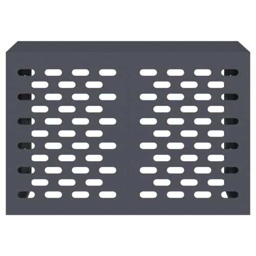 Покритие за климатик Антрацит 90 x 40 x 60 см Стомана